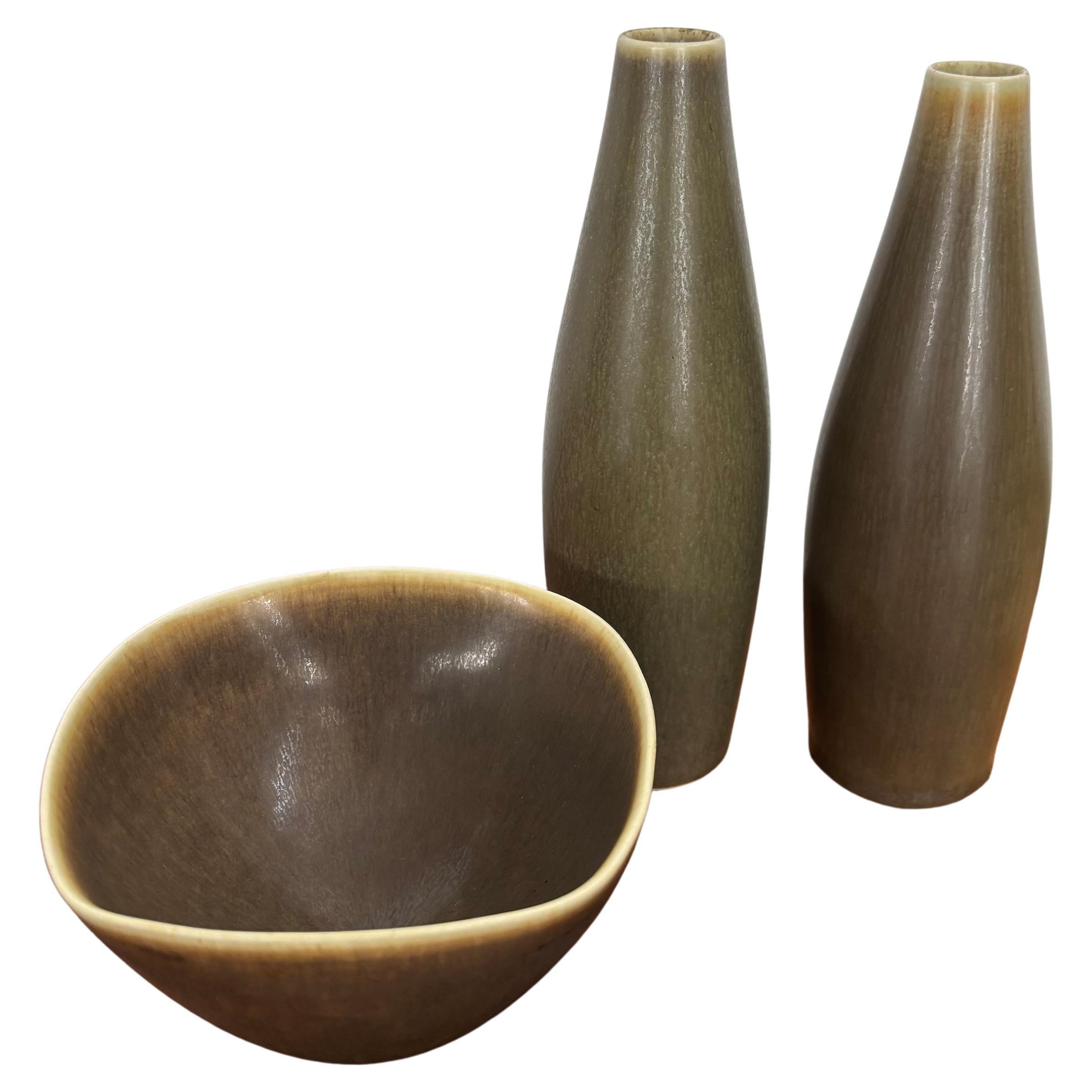 Set di vasi scandinavi Palshus Per Linnemann-Schmidt, Danimarca 1960