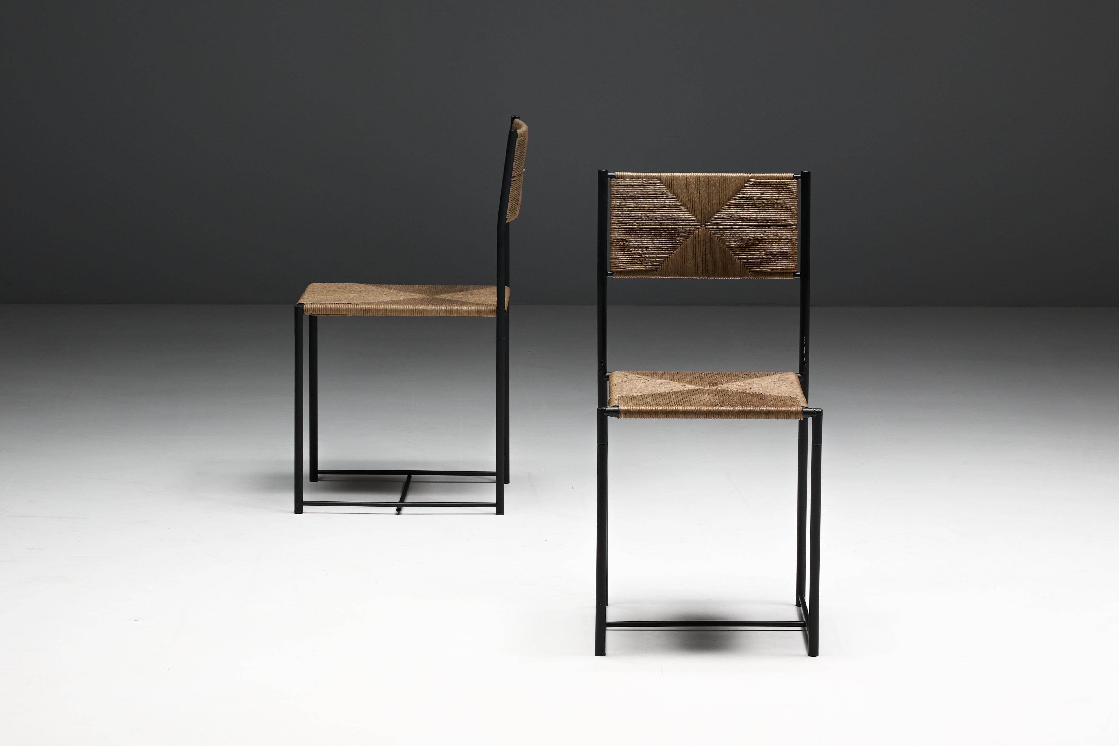 Paludis Dining Chairs by Giandomenico Belotti for Alias, Italy, 1980s For Sale 10