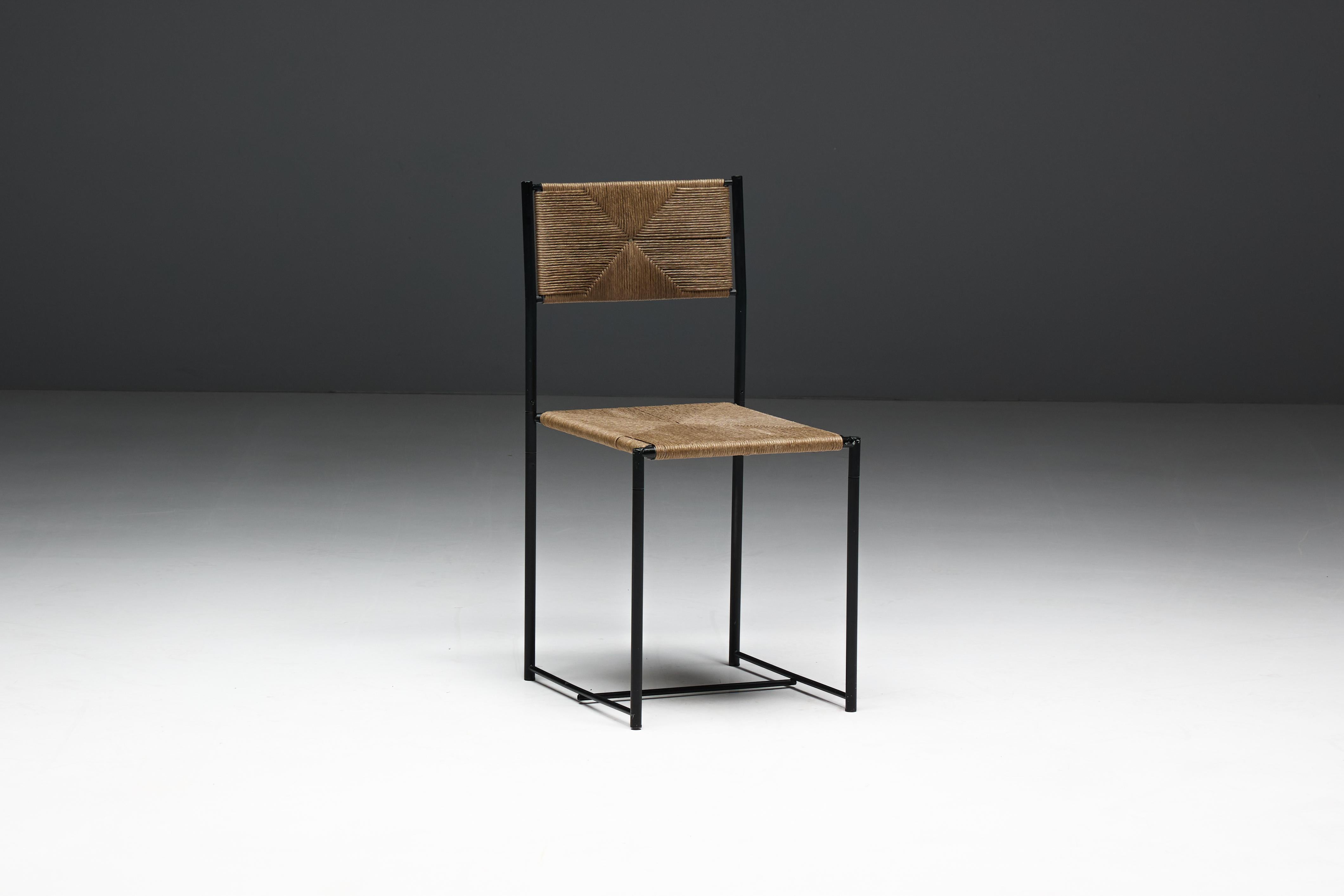 Paludis Dining Chairs by Giandomenico Belotti for Alias, Italy, 1980s For Sale 11