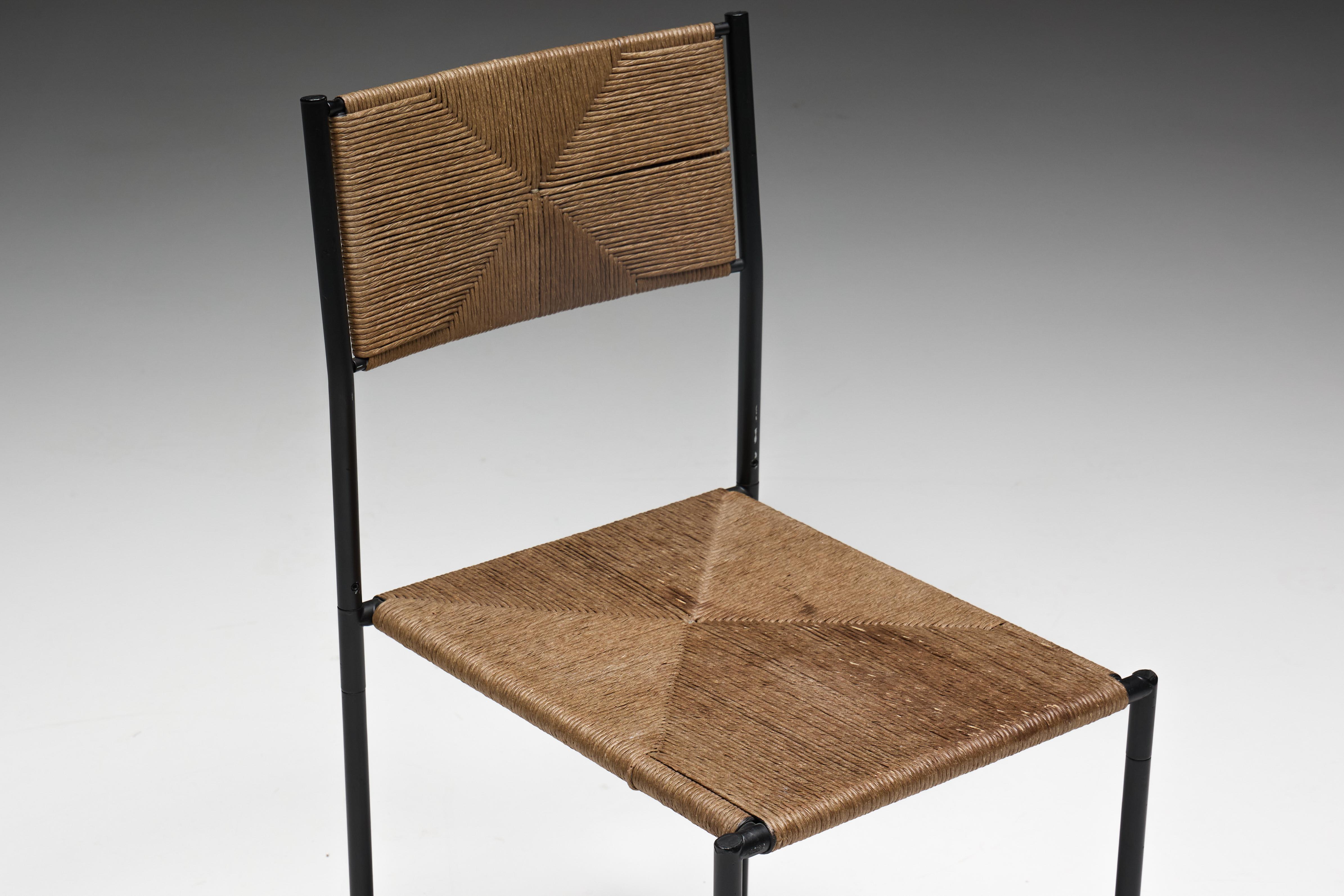 Paludis Dining Chairs by Giandomenico Belotti for Alias, Italy, 1980s For Sale 12