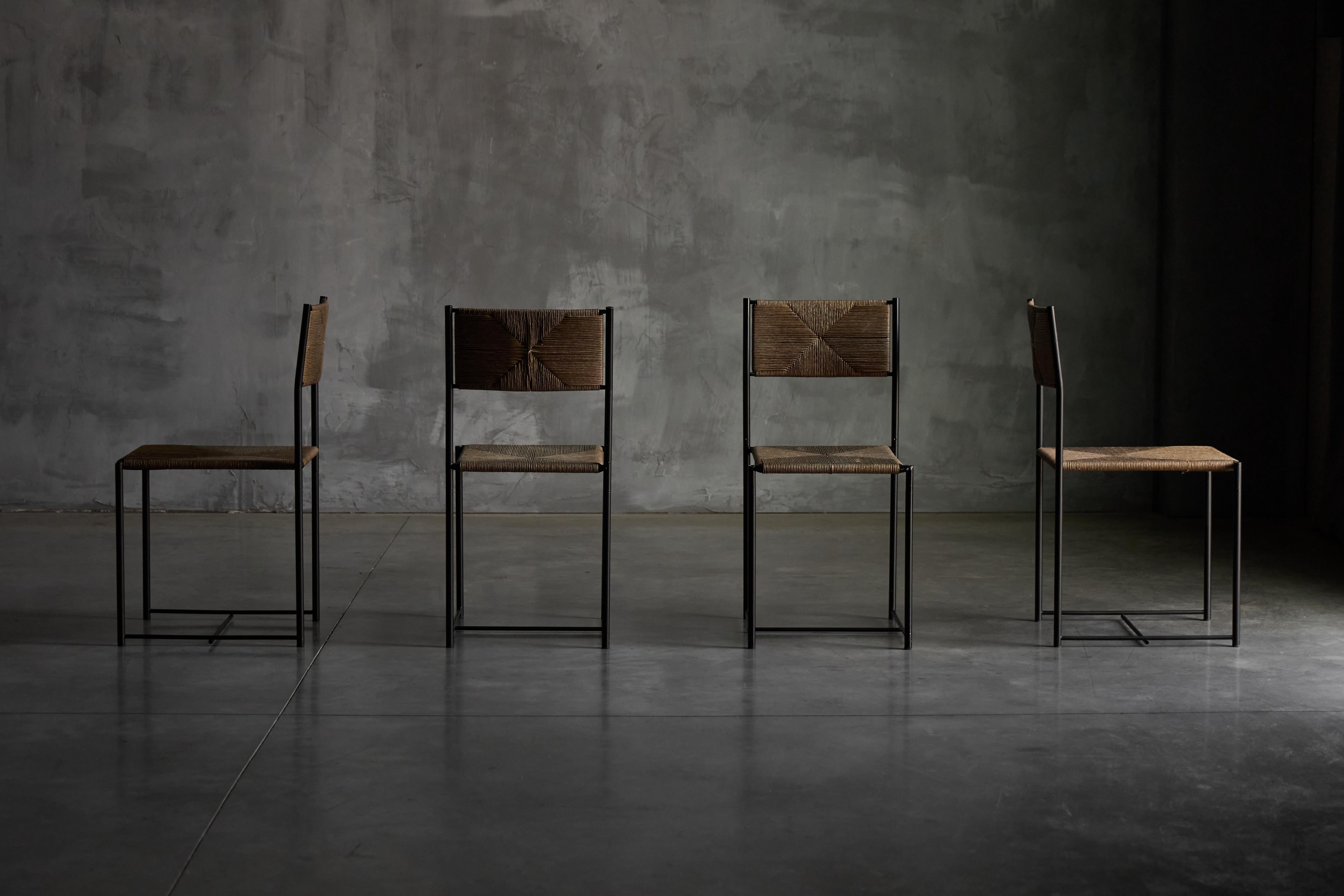 Late 20th Century Paludis Dining Chairs by Giandomenico Belotti for Alias, Italy, 1980s For Sale