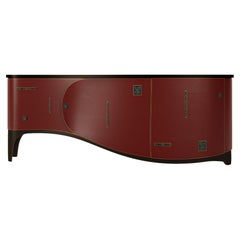 Pal_up Sideboard, Console, Pop Art Nouveau, by Mehmet Orel