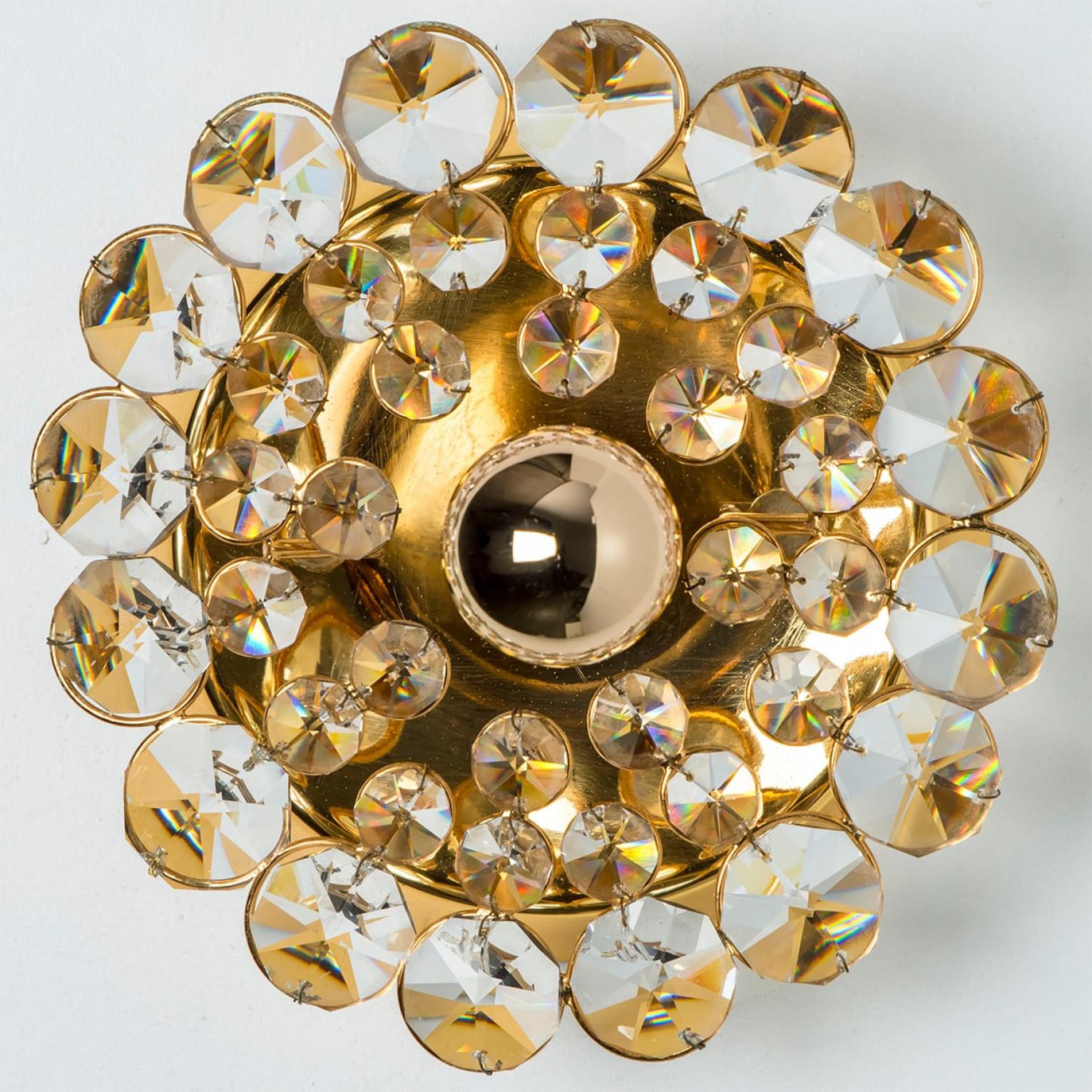 Altro Palwa in ottone con Crystal Stone, Germania 1970 in vendita