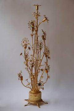 Two Exquisite Floor Lamps by Palwa, Germany, 1970s