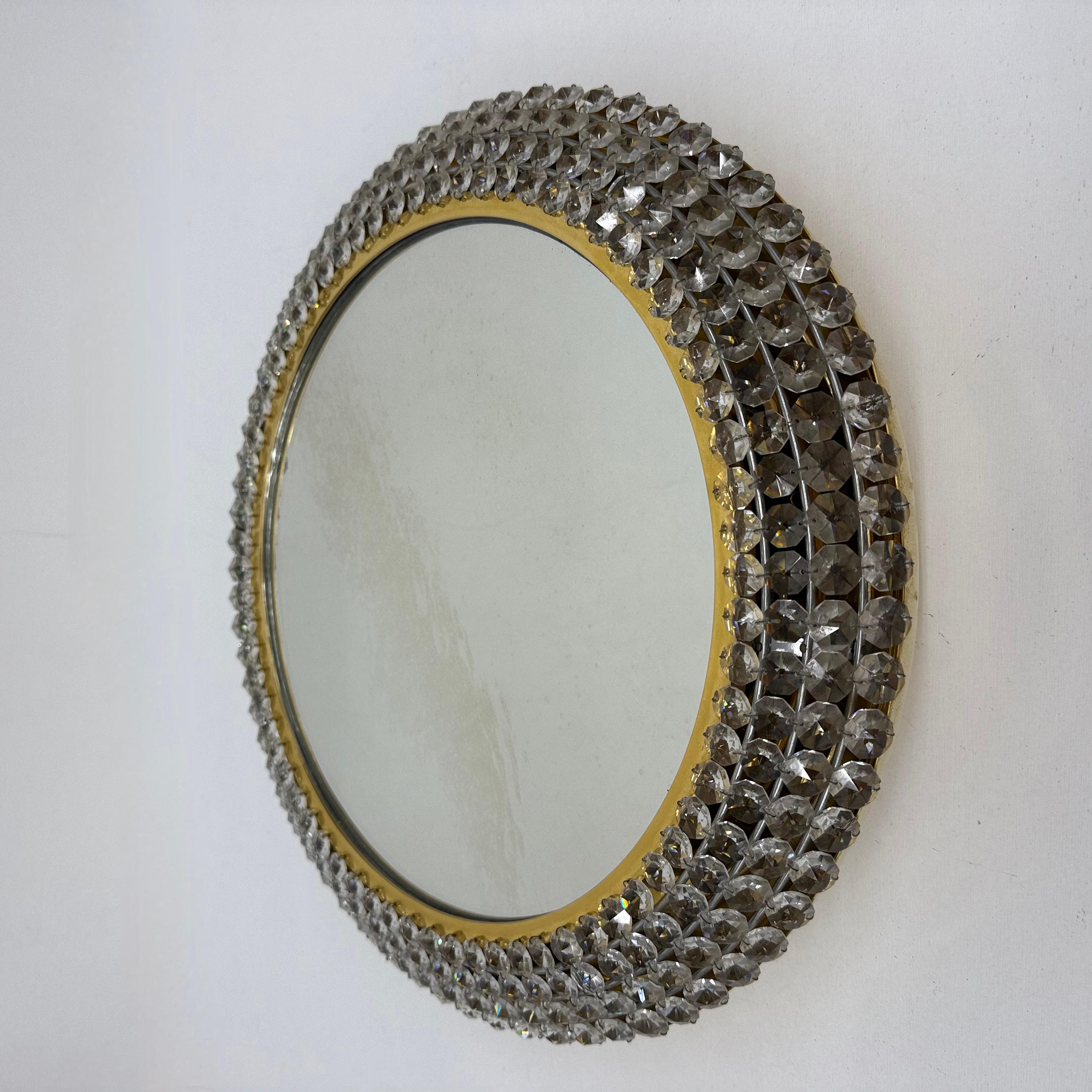 Palwa illuminated mirror , 1970s For Sale 9