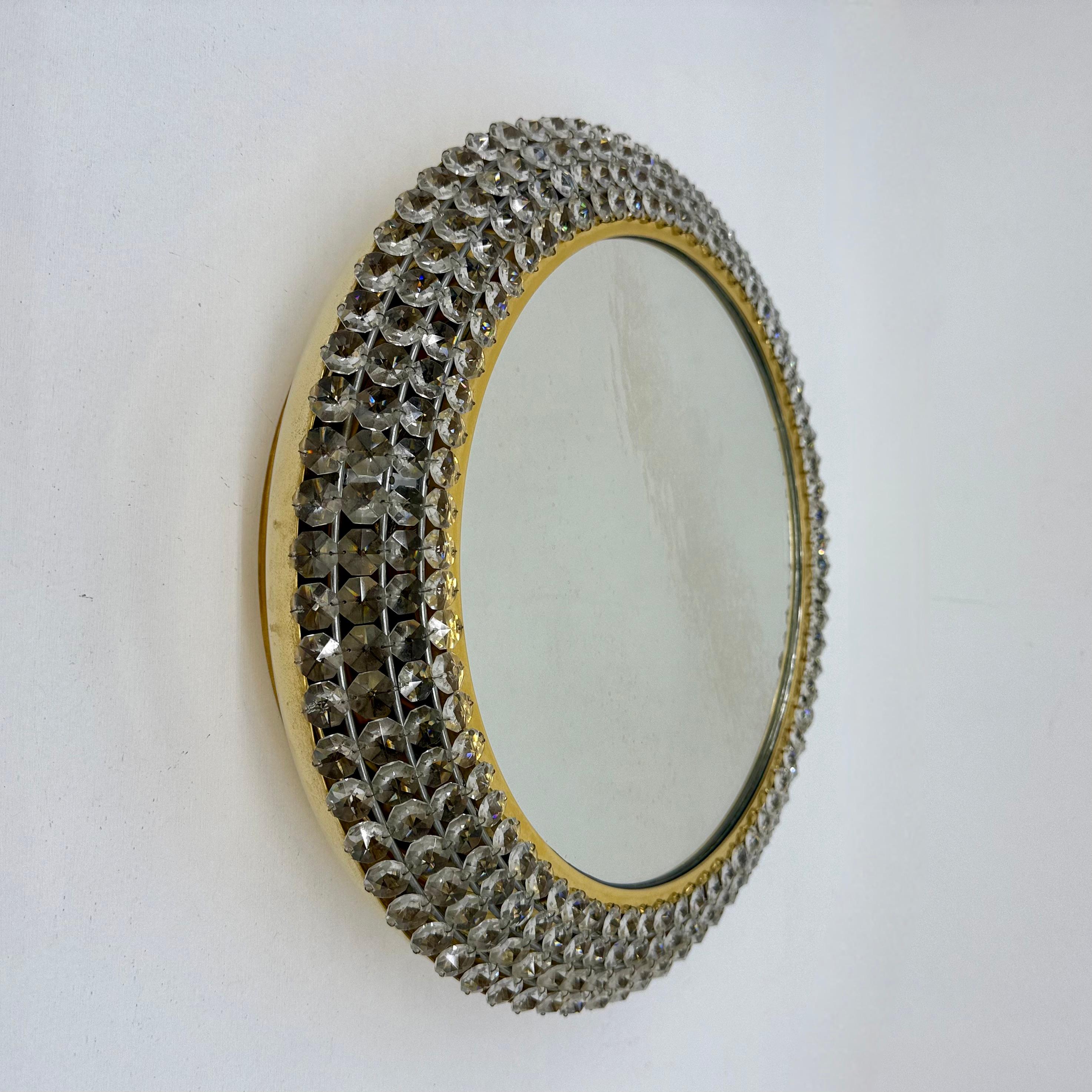 Palwa illuminated mirror , 1970s For Sale 12