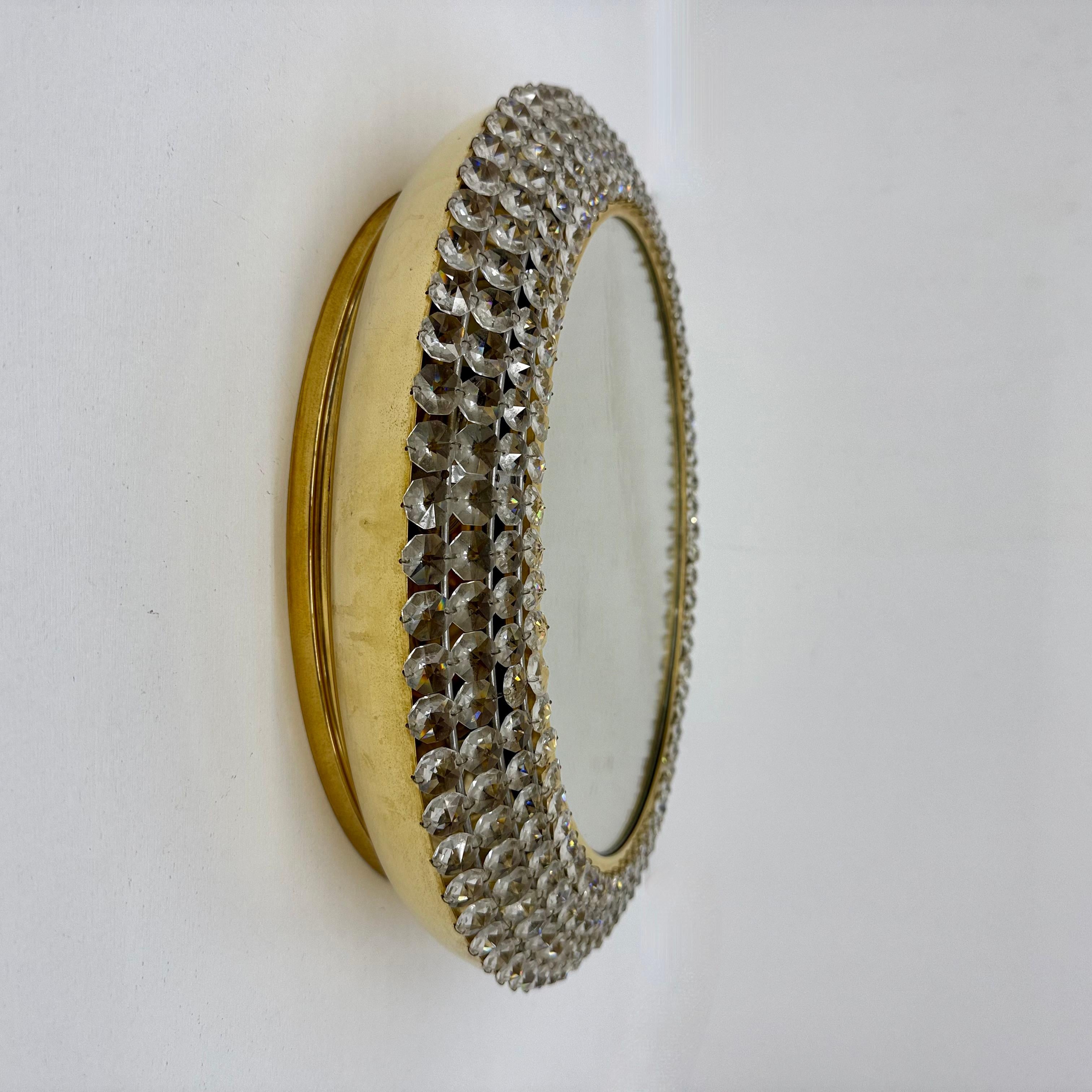Palwa illuminated mirror , 1970s For Sale 13