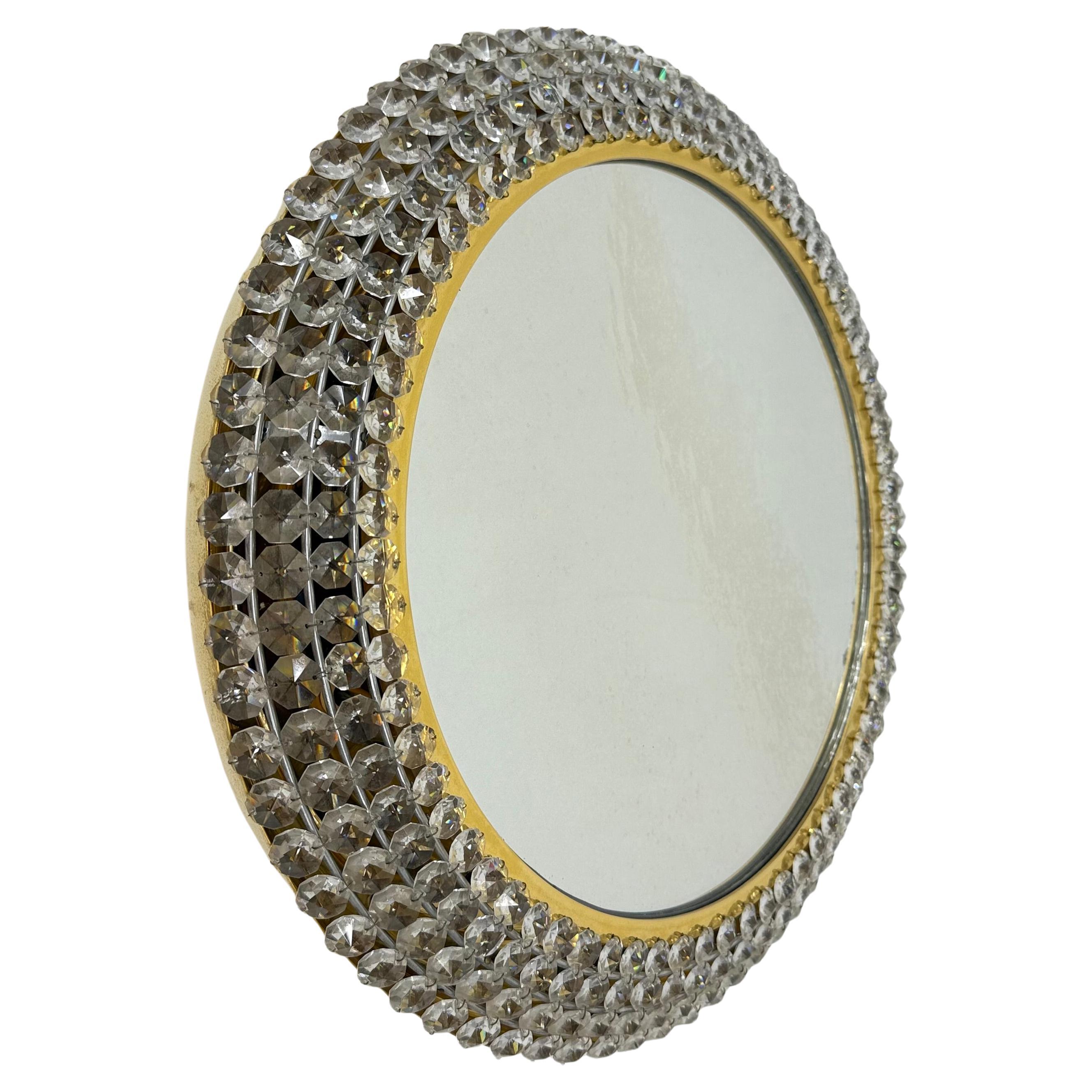 Palwa illuminated mirror , 1970s For Sale