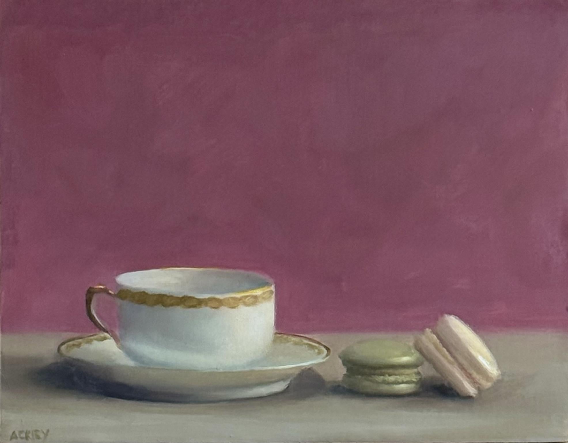 Cafe et Macrons