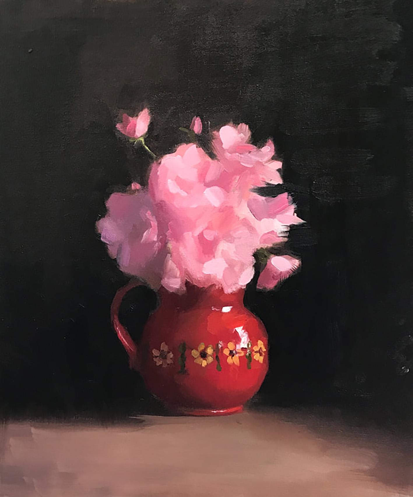 Pam Ackley Still-Life Painting – Französischer Krug