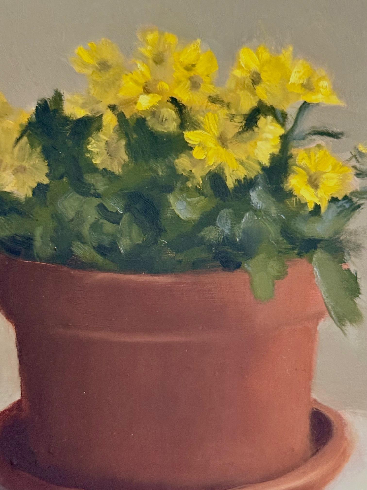 Pot à fleurs de printemps - Painting de Pam Ackley