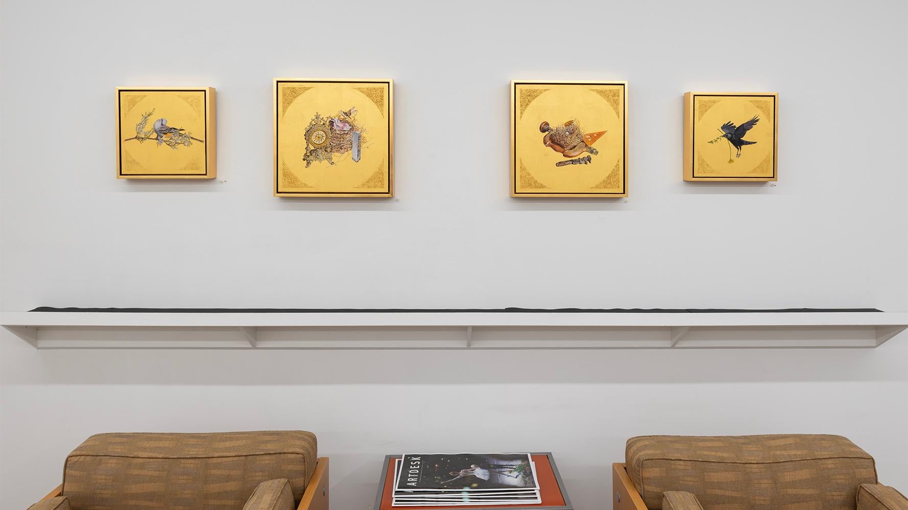 Build, from the series, Nested Memory - Bird Nest, Tools, Wood, Wrench For Sale 5