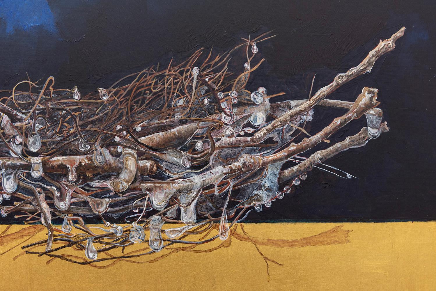 Victory (The Thin Ice Skater), from the series, Nested Memory - Feathers, Sky For Sale 5