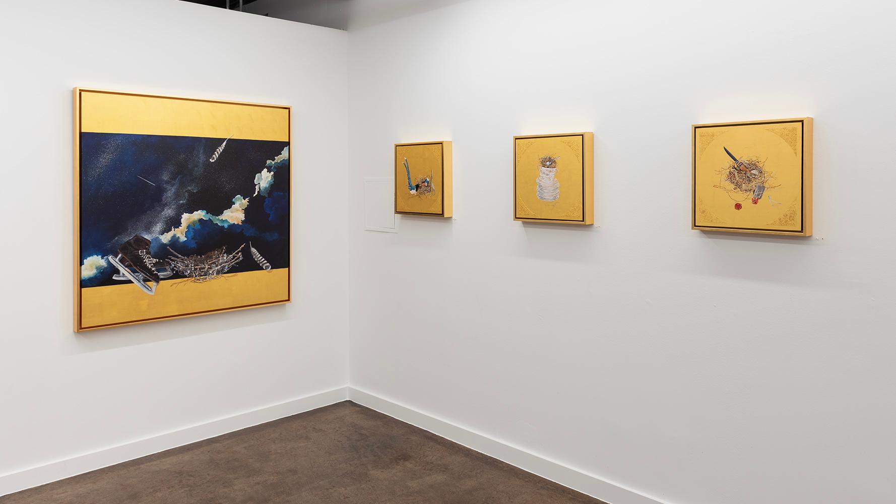 Victory (The Thin Ice Skater), from the series, Nested Memory - Feathers, Sky For Sale 7