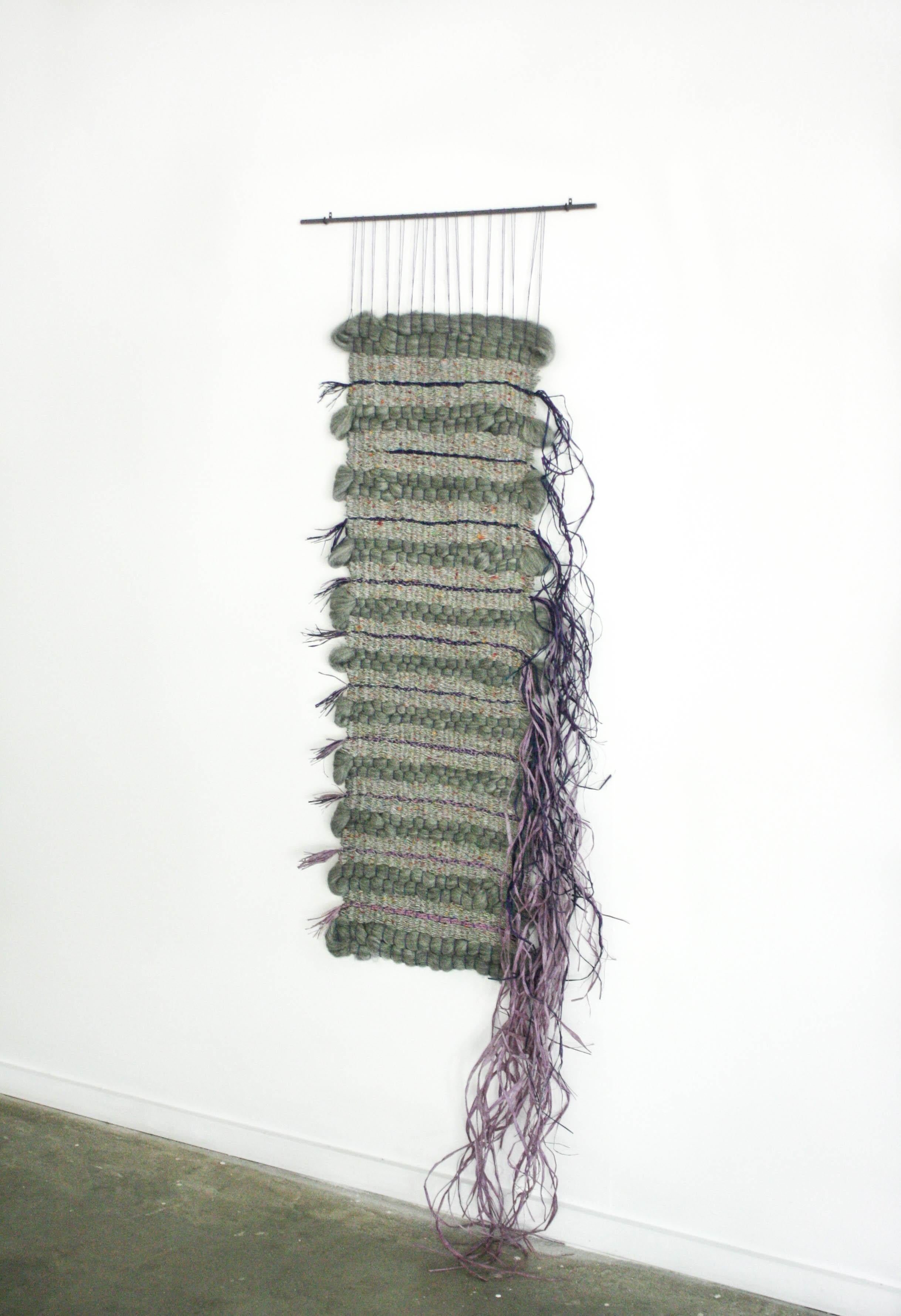 Select all the times you admitted you were wrong (Indigo-Violet) - Sculpture by Pam Marlene Taylor