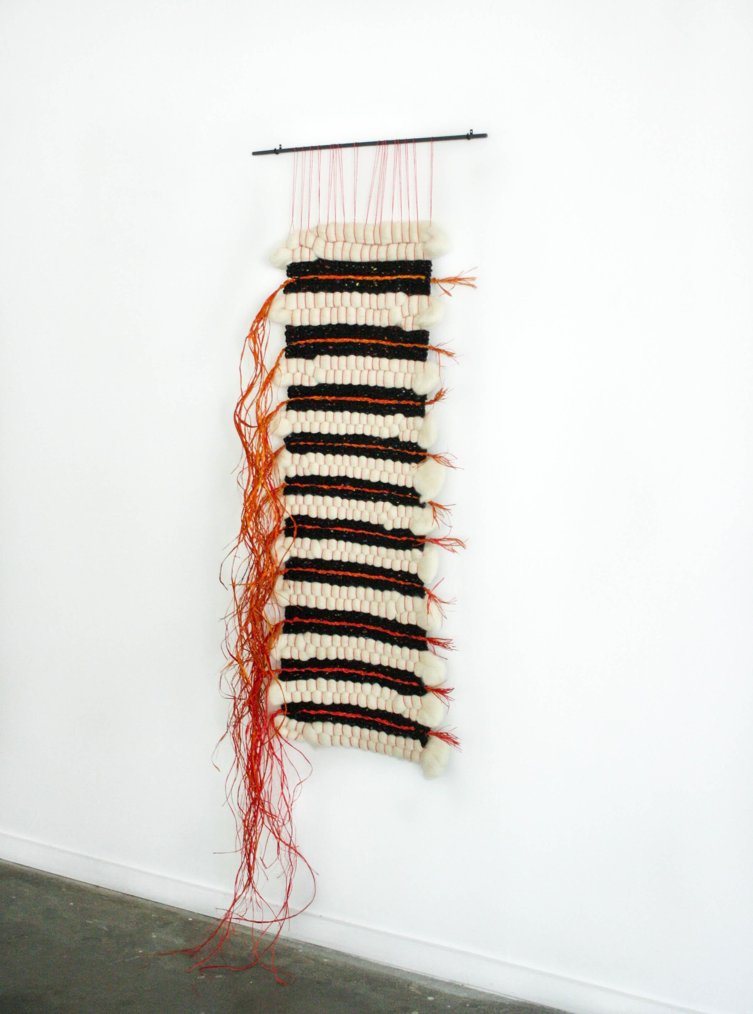 Select all the times you admitted you were wrong (Red-Orange) - Sculpture by Pam Marlene Taylor