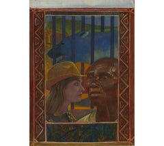 Pam Masco - 20th Century Oil, Blue Bear