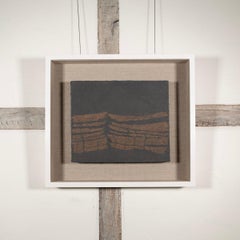 Slate Shore II Painting by Pamela Burns, 2015