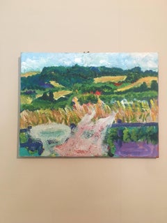 English Countryside, Landscape, Oil Painting