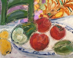 Nature morte, Légumes fraîches, artiste britannique