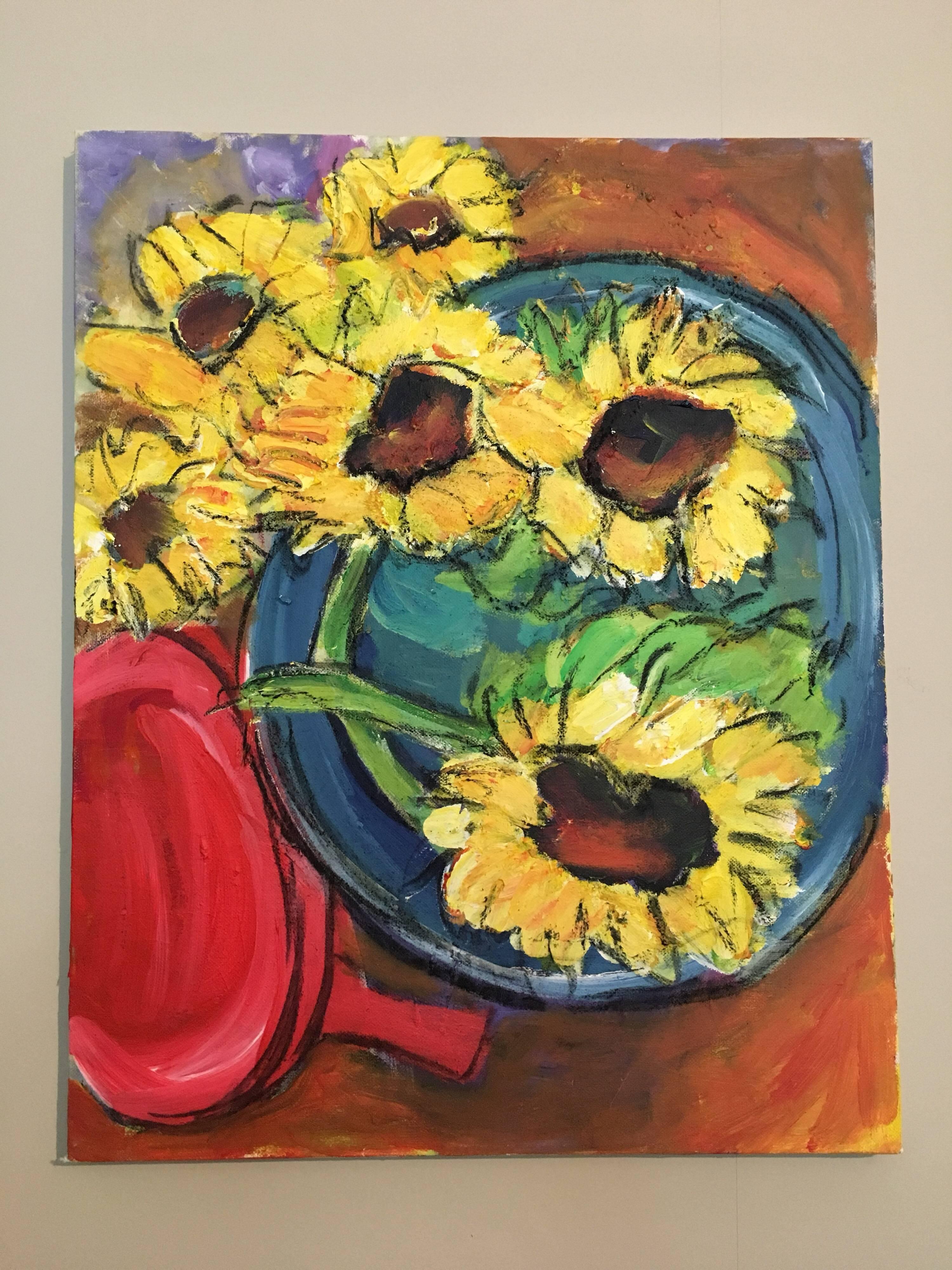 sunflowers still life