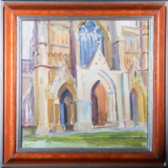 Pamela Chard (1926-2003) - 20th Century Oil, Cathedral View