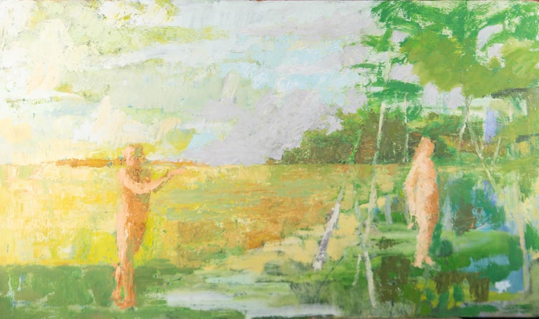 Pamela Chard - Pamela Chard (1926-2003) - 20th Century Oil, Figures in ...