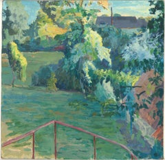 Pamela Chard (1926-2003) - Olio del XX secolo, In campagna