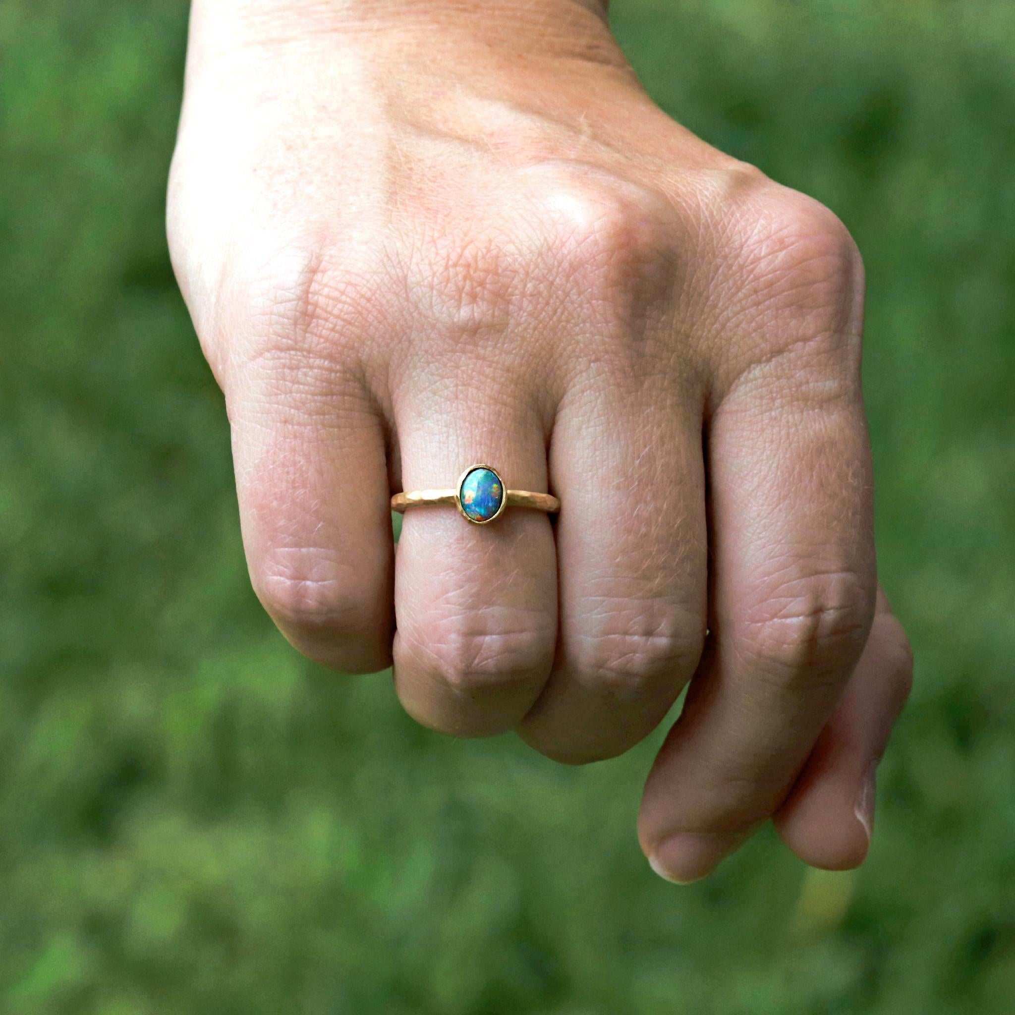 lightning ridge black opal jewelry
