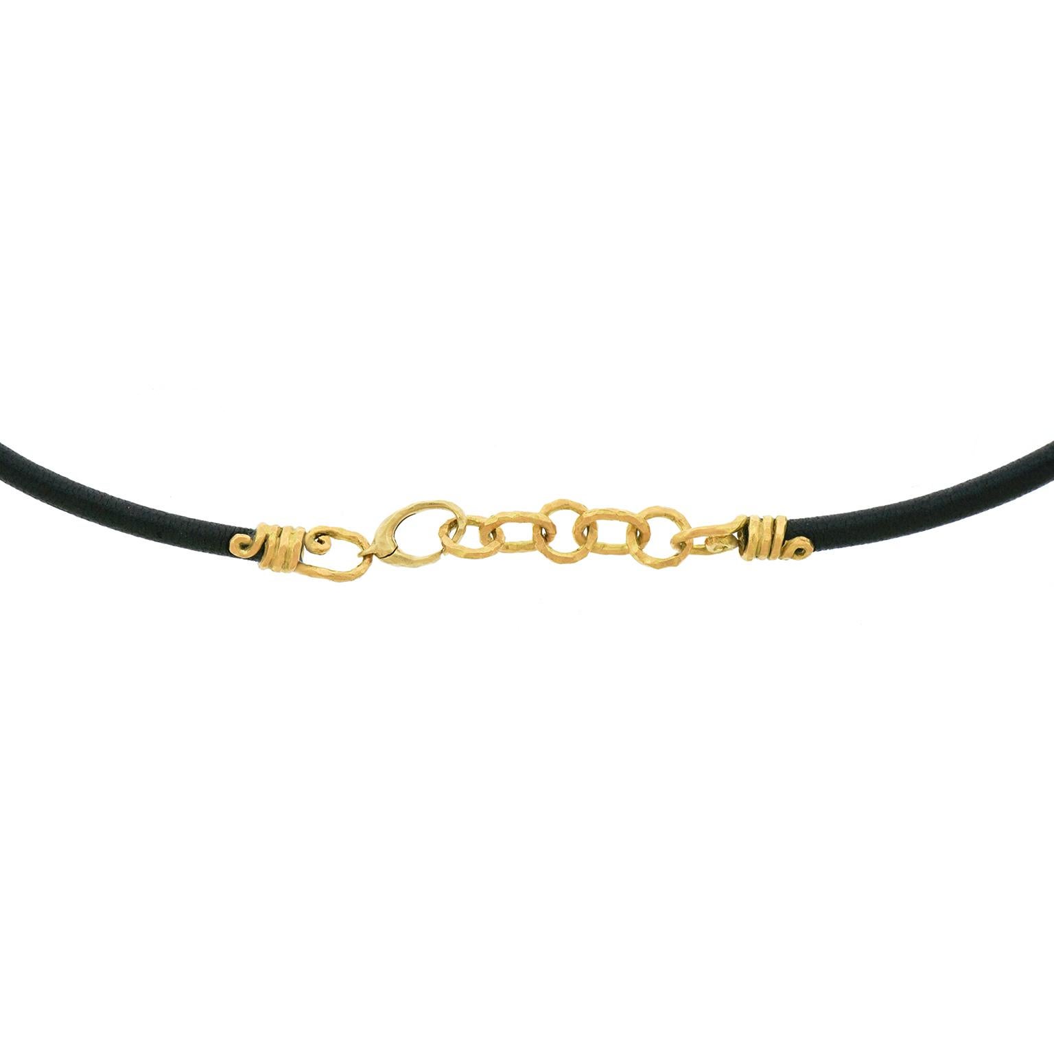 Pamela Froman Sunburst Motif Gold Necklace 6