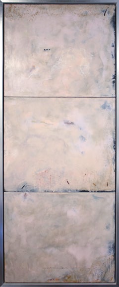 "Memoir" by Pamela Gibson, Encaustic abstract painting, 2019