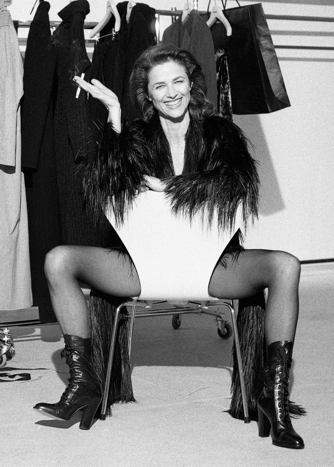 Charlotte Rampling, German VOGUE, Paris, 1993