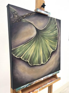Gingko Hug, Oil Painting