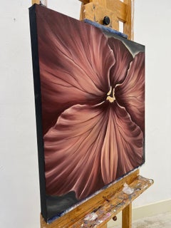 Pansy Passion 1, Oil Painting