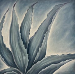 Soft Agave, Oil Painting