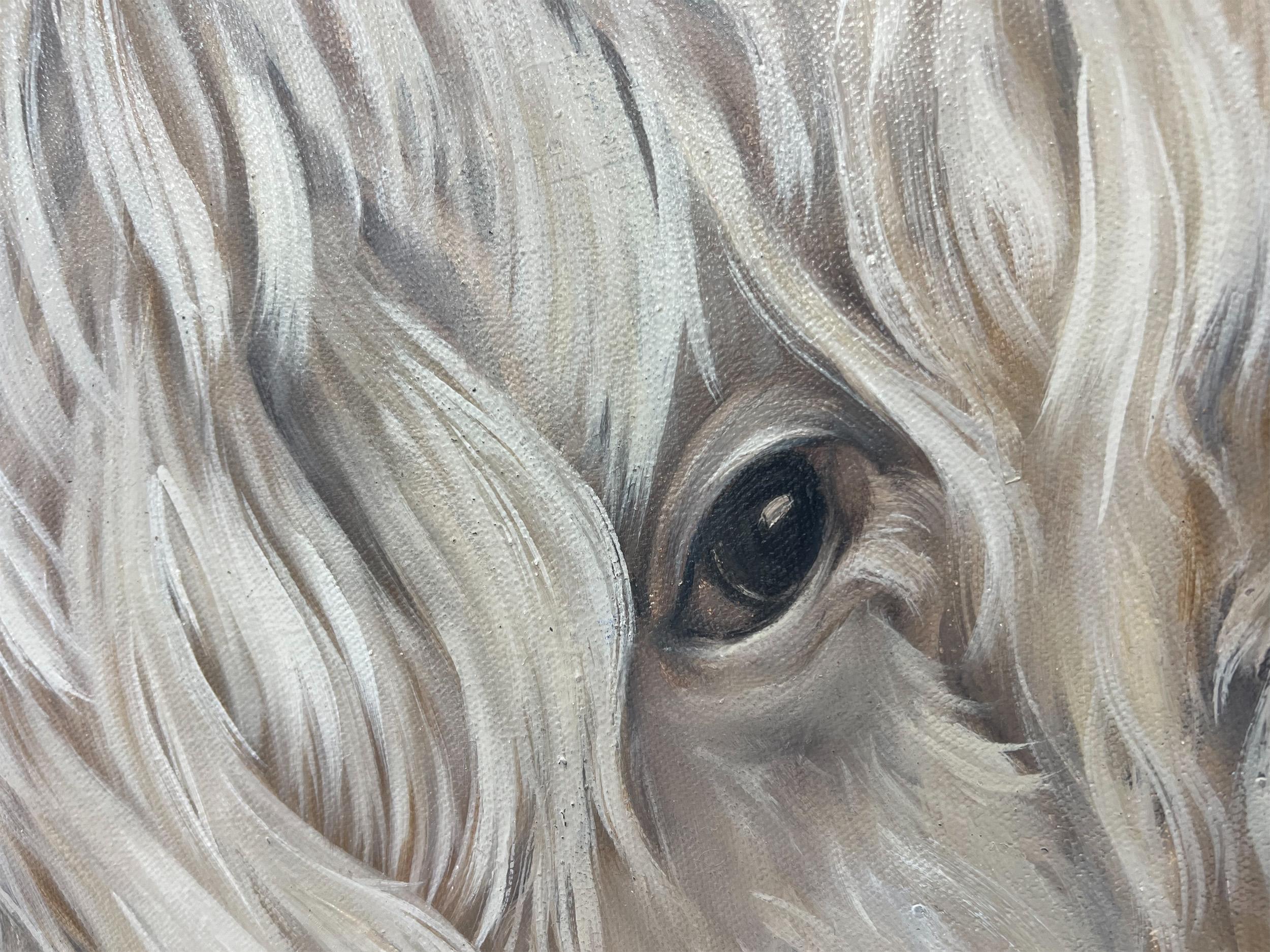 Island Moon Cow, Oil Painting For Sale 1