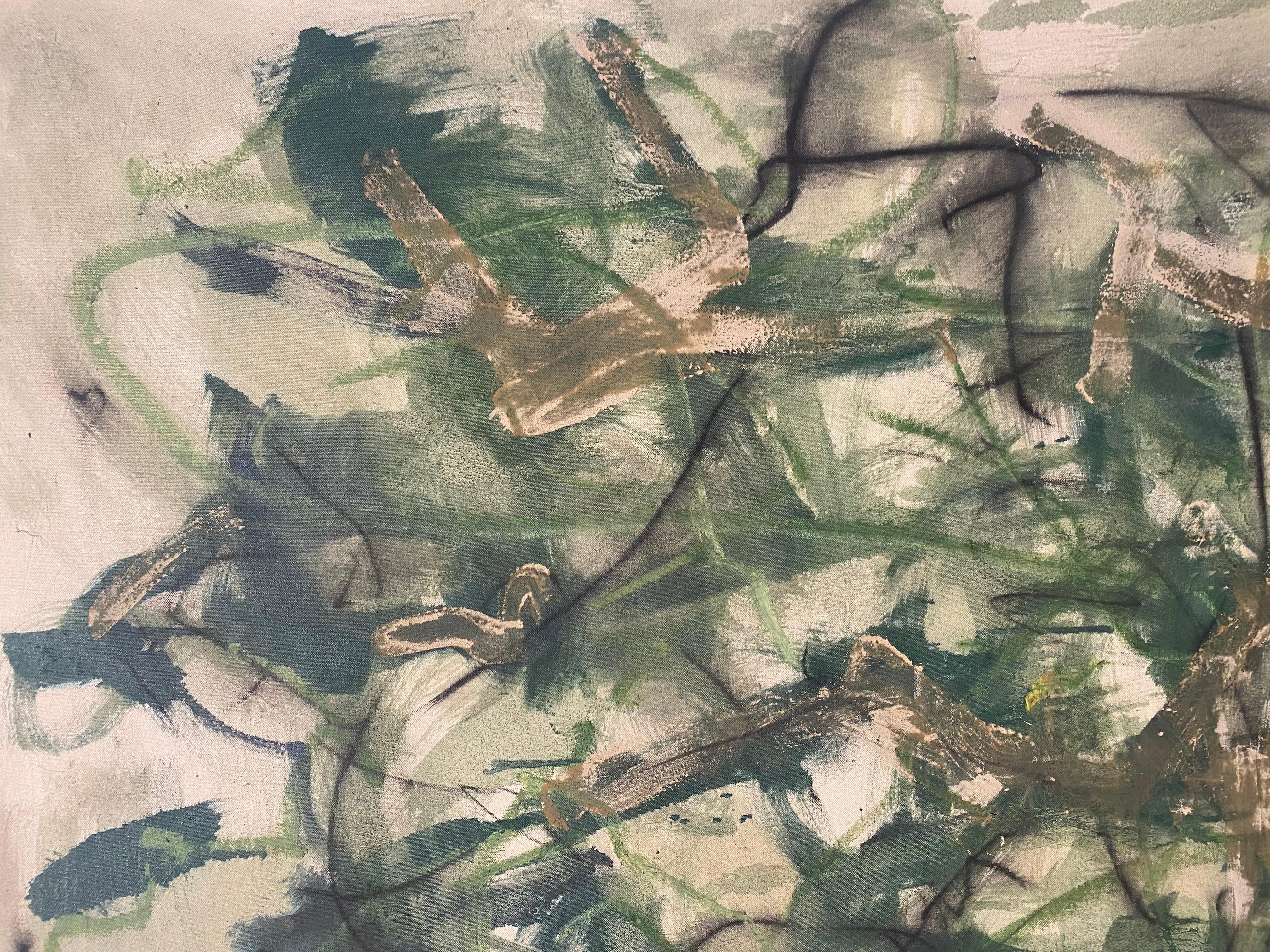 Tarantula's Lair - Painting by Pamela Holmes