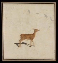 DOE - nostalgic painting of deer