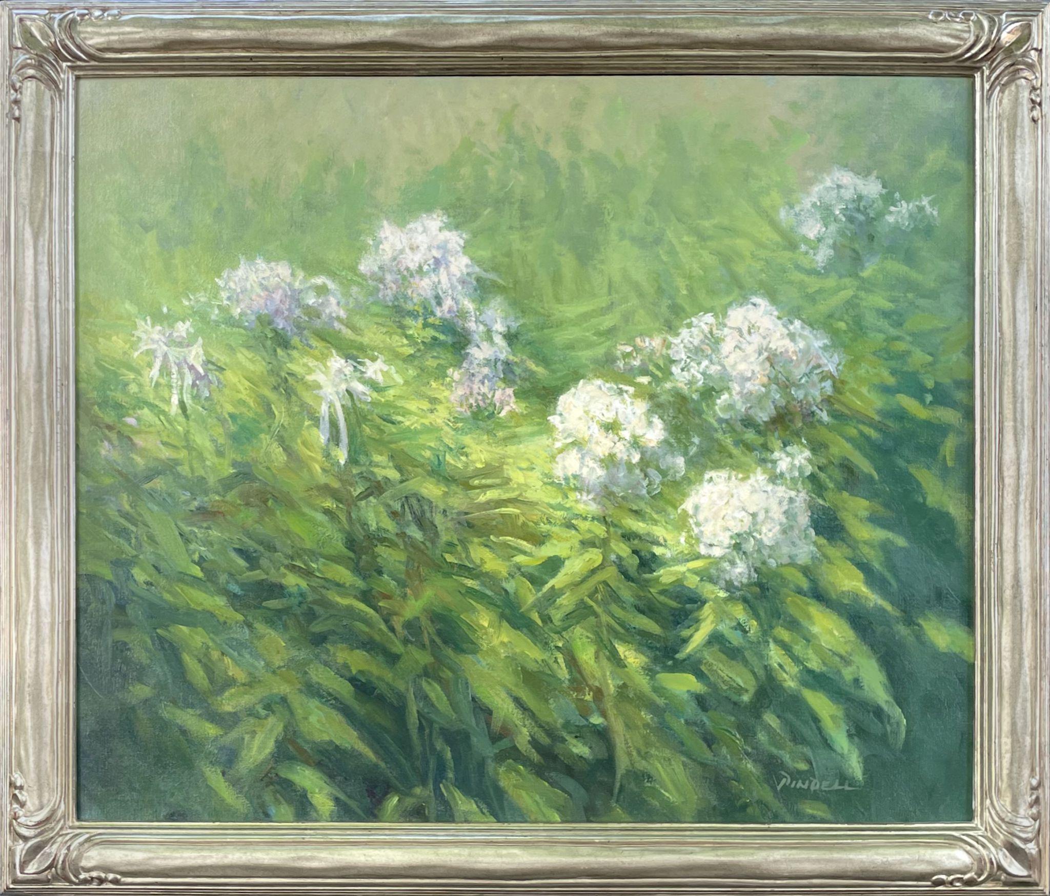 Phlox des jardins - Painting de Pamela Pindell