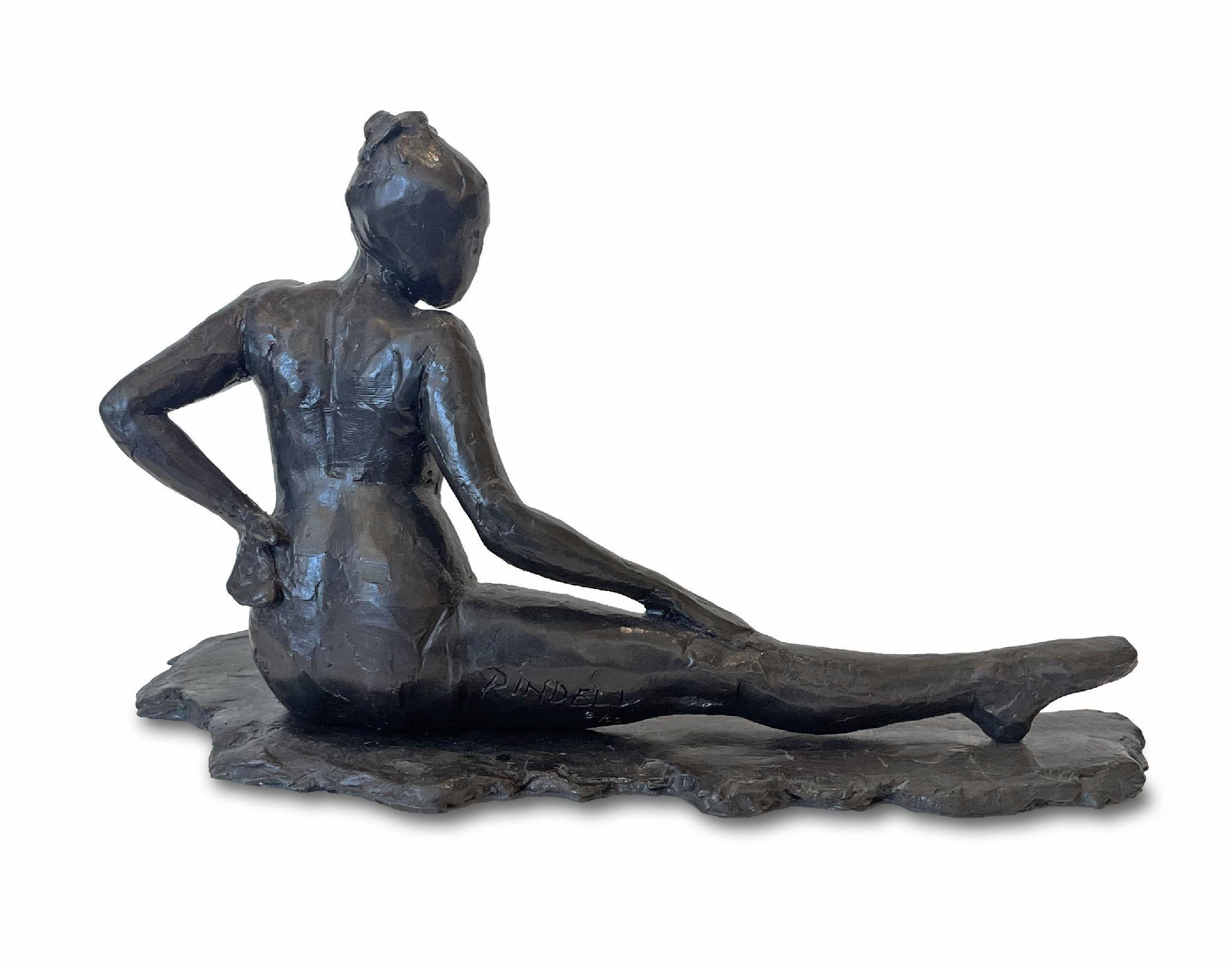 Dancer II - American Realist Sculpture by Pamela Pindell