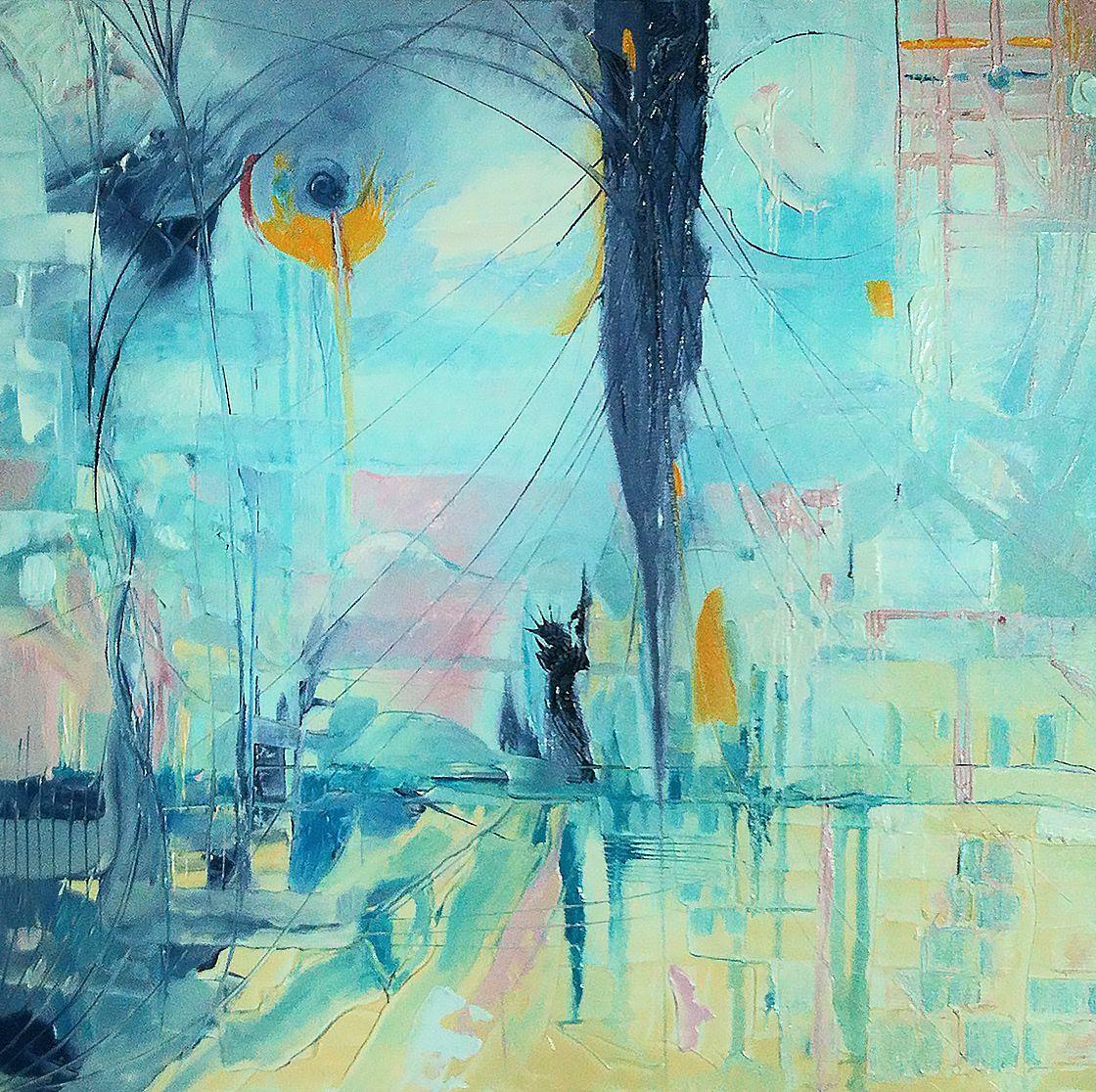 RESIST, - Disponibile - Pittura, Olio su tela - Painting di Pamela Ross