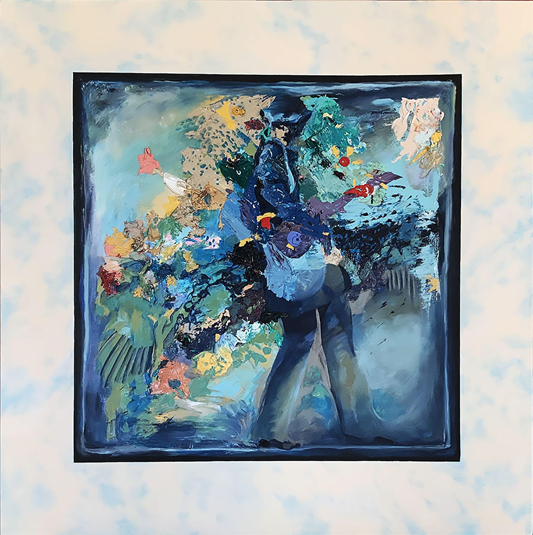 TROUBADOUR, Pintura, Acrílico sobre lienzo - Painting de Pamela Ross
