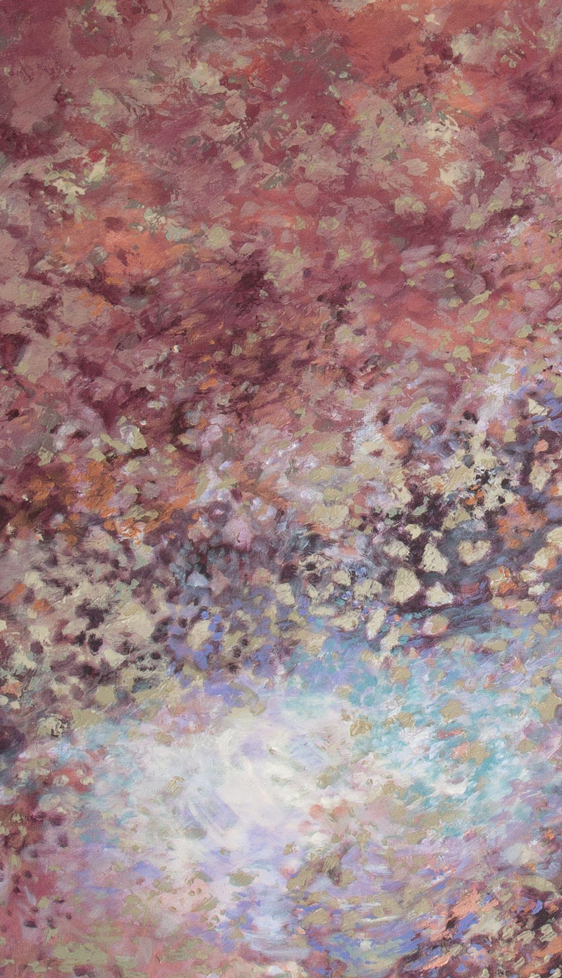WHITEWATER FALLS (Dittico), Pittura, Acrilico su tela - Painting Impressionismo di Pamela Ross