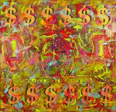 American Dollar, Painting, Oil on Canvas