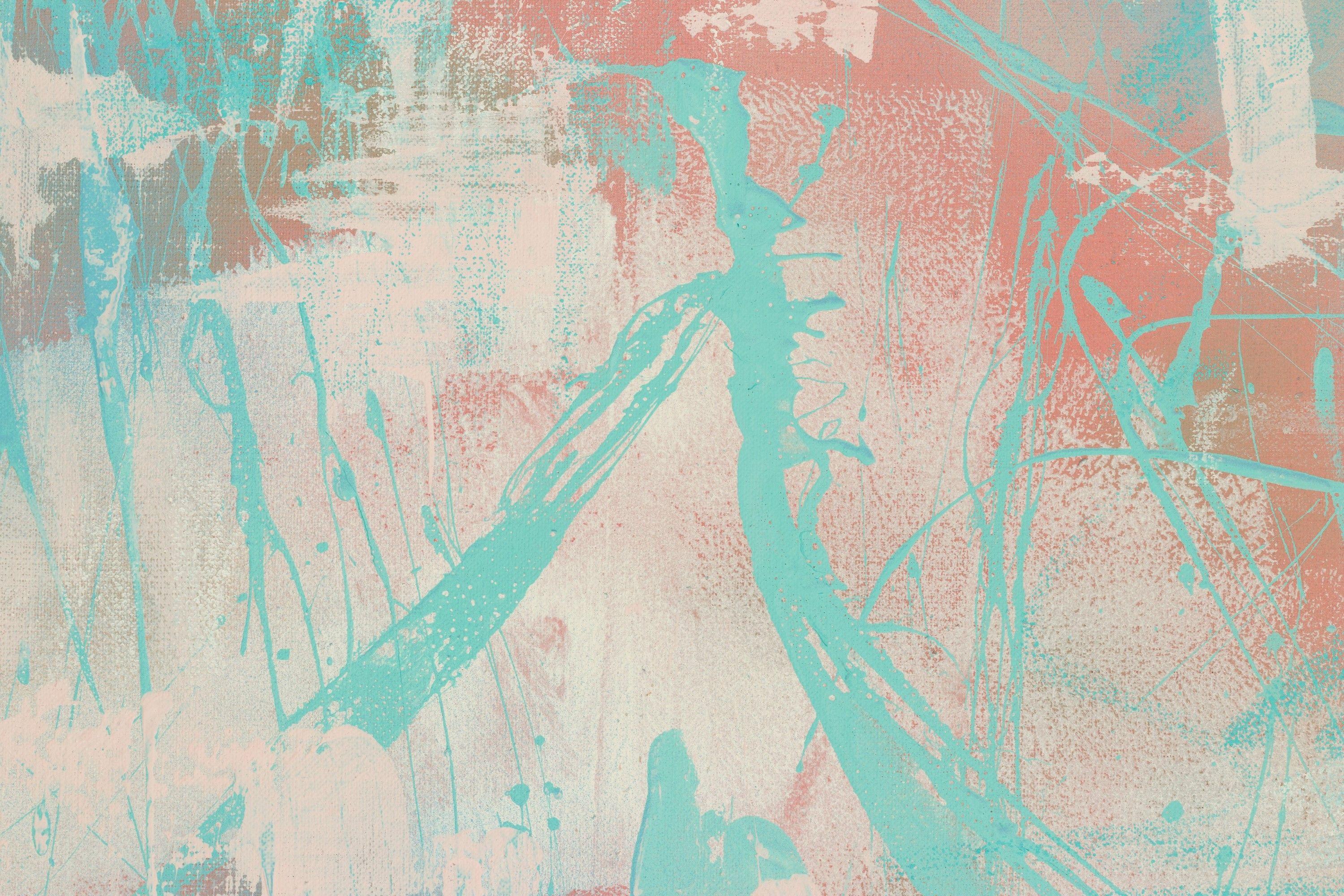 Bubble Gum 1, Pittura, Acrilico su tela - Painting di Pamela Rys