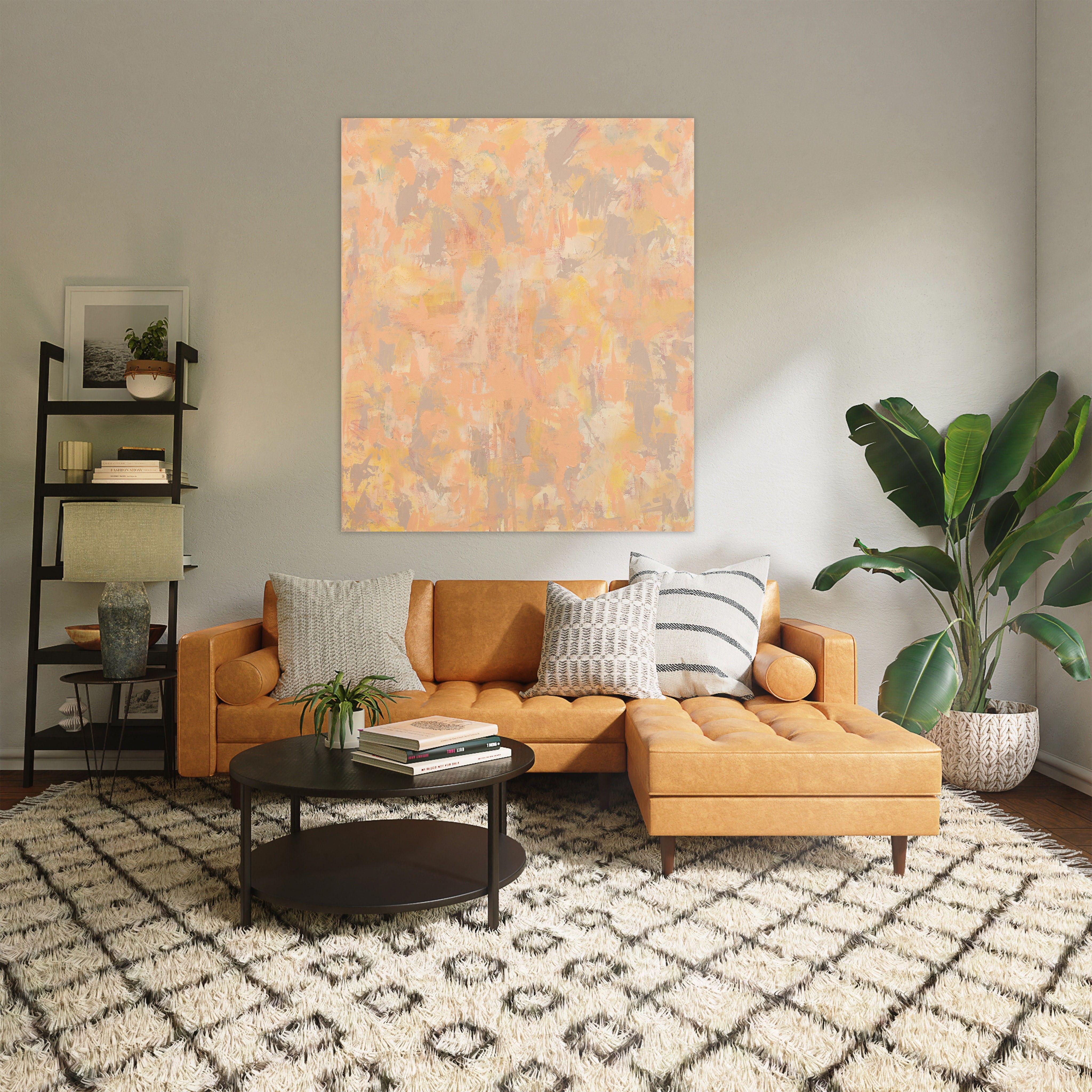 Se trata de una pintura original en acrílico y pastel al óleo sobre lino de alta calidad y lienzo hecho a medida.  Esta obra de arte está protagonizada por MK Anisko.  Viene con el Certificado de autenticidad.  Los bordes están pintados, por lo que