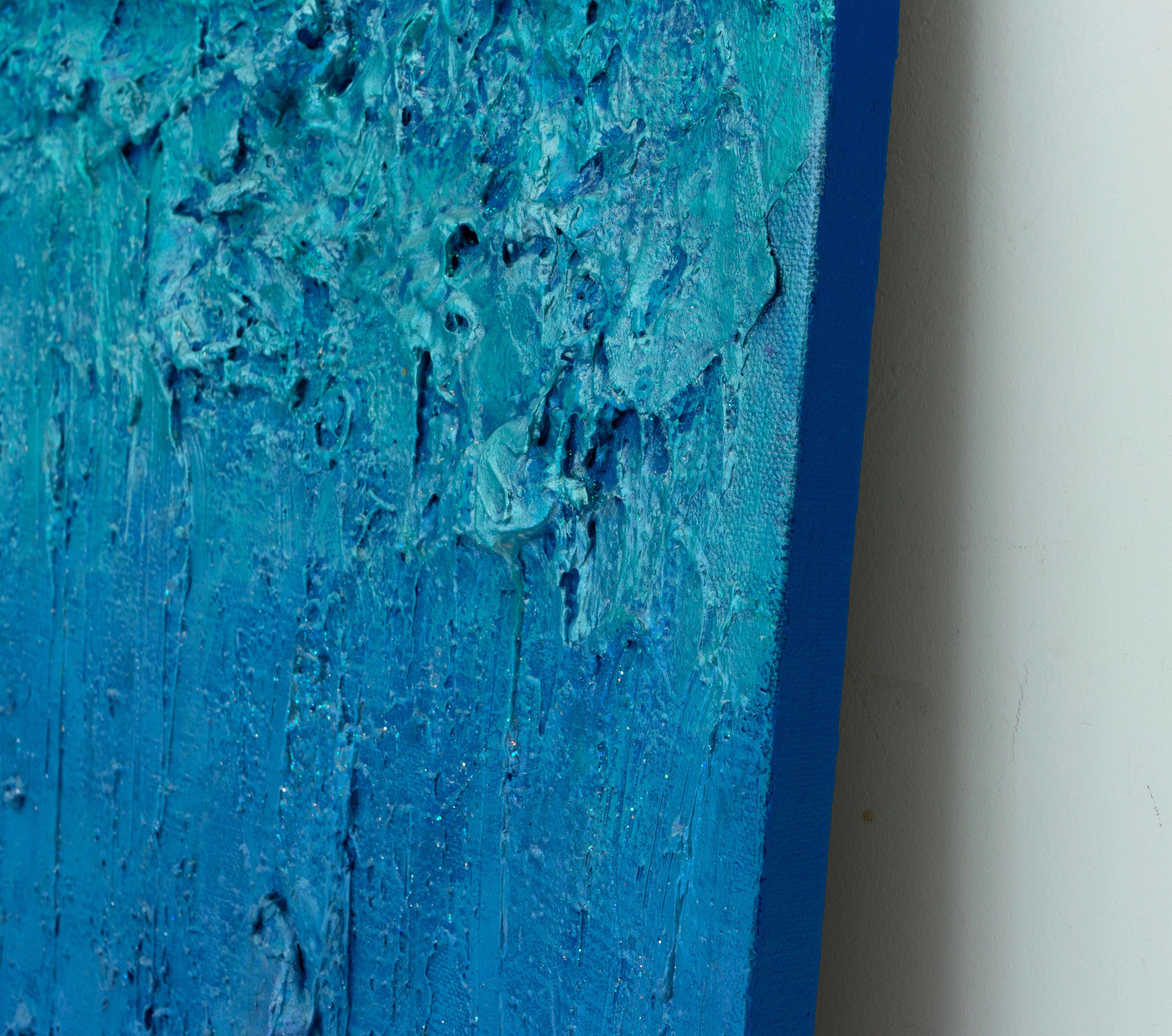 Maree galattiche, Pittura, Acrilico su tela - Painting di Pamela Rys