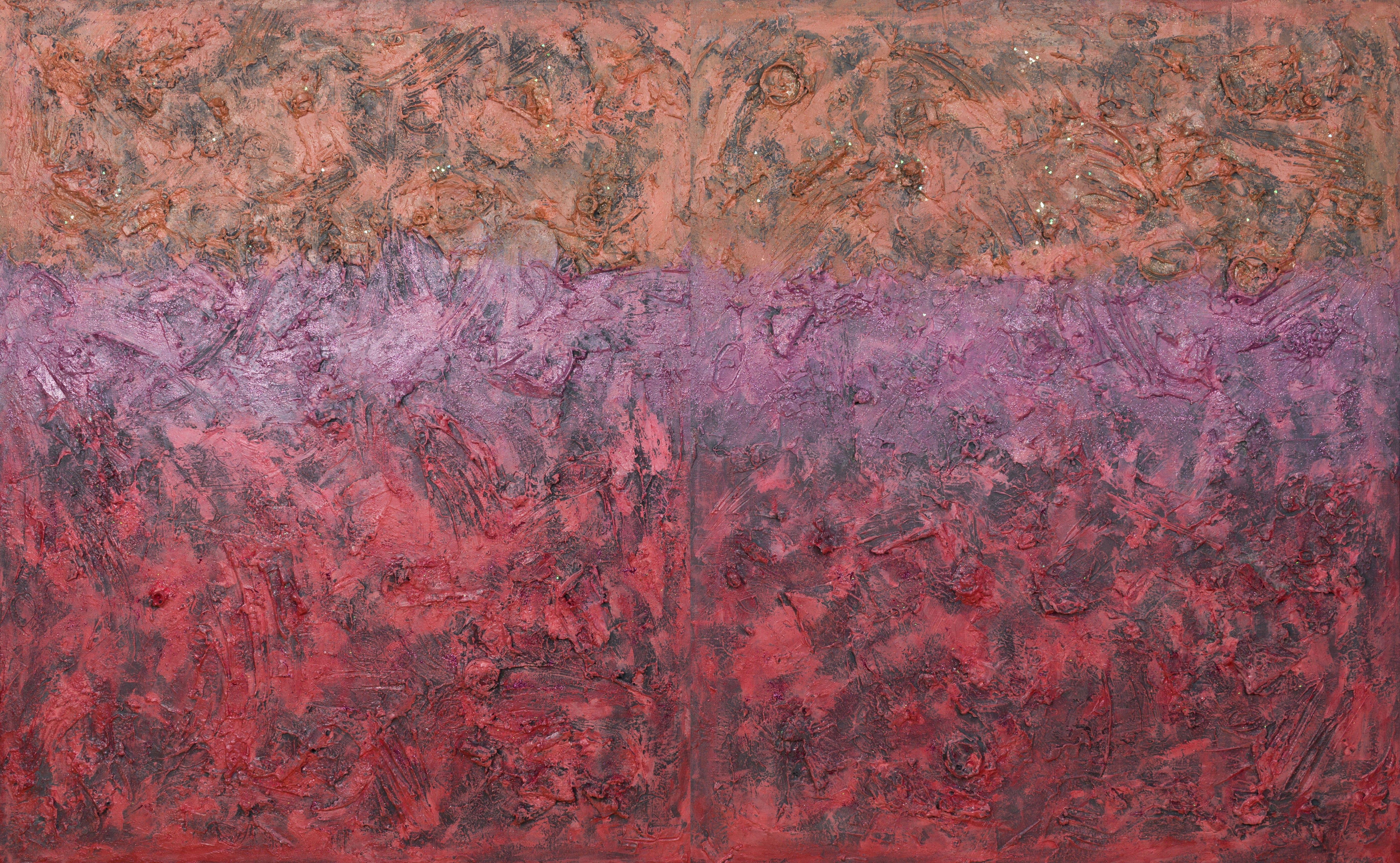 Abstract Painting de Pamela Rys - Galaxia De Sueños, Pintura, Acrílico sobre lienzo
