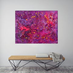 Galaxy of the Glitters, Gemälde, Acryl auf Leinwand