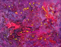 Galaxy of the Glitters, Painting, Acrylic on Canvas